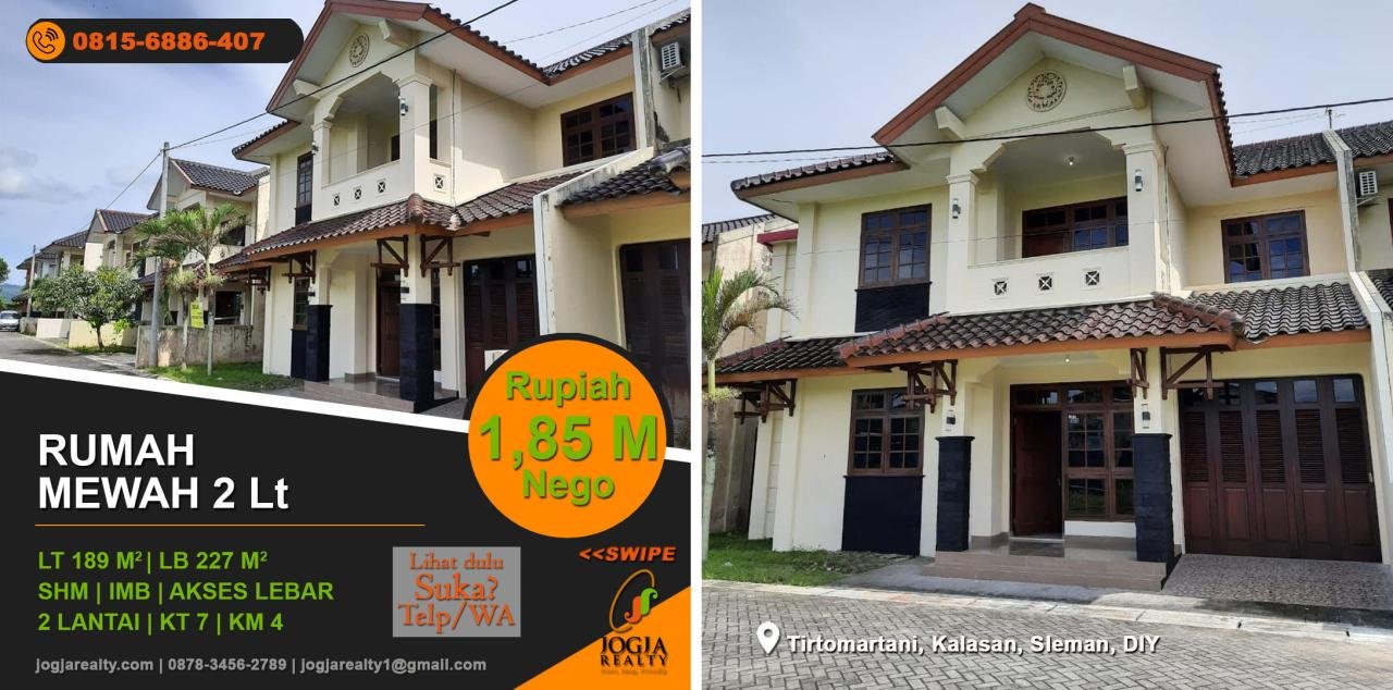 Harga perumahan di sleman yogyakarta